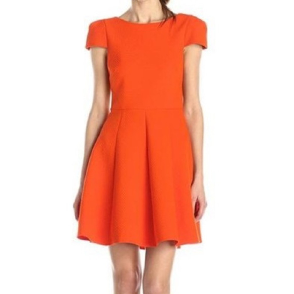 4C Anthropologie Dress Size 14 Orange